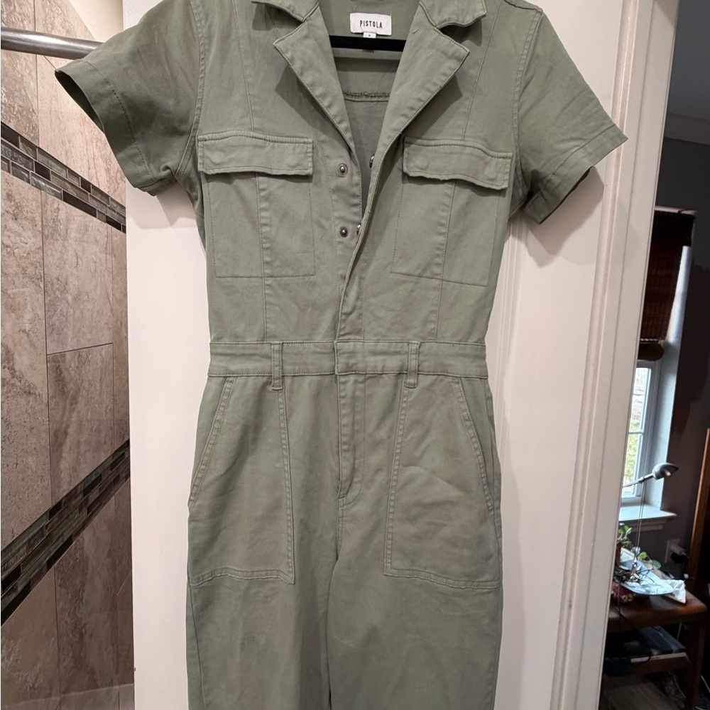 Fjällräven Olive Green Jumpsuit - Picture 3 of 4